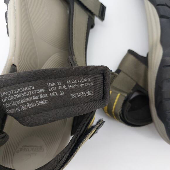 Ozark Trail Outdoor Men's Water Sandals Size 12 Gorpcore - Picture 4 of 14